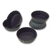 Matfer Bourgeat Fluted Cake Mould 10 x 3cm Non-Stick - pack size 1