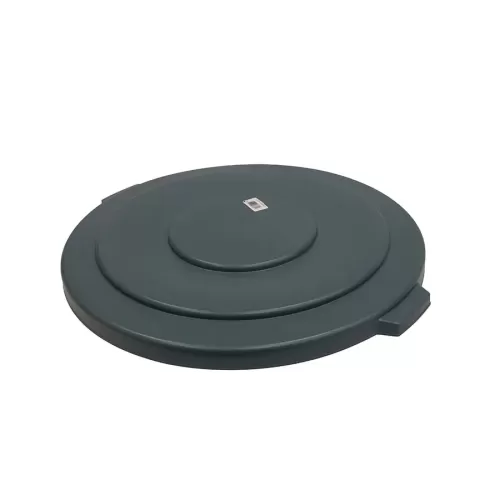 Rubbermaid Brute Round Snap On Lid Grey Polyethylene For 208.2ltr Brute Container - pack size 1