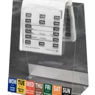 DayMark Portion Bag Sunday Black 165x178mm - pack size 1