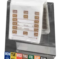 DayMark Portion Bag Thursday Brown 165x178mm - pack size 1