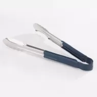 Prepara Tongs Stainless Steel 30cm Blue Non Slip Handle - pack size 1