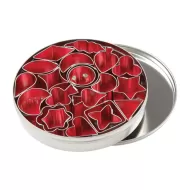 Aspic Cutters Tinplate 2.5 - 3.5cm 21 Pieces Complete With Tin - pack size 1