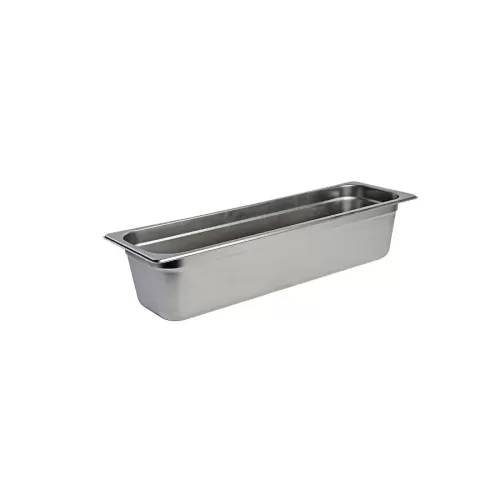 Prepara Stainless Steel 2/4 Gastronorm Pan 100mm - pack size 1