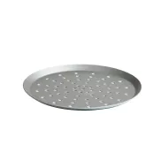Thin Crust Pizza Pan 10in Perforated Aluminium - pack size 1