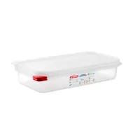 Araven Polypropylene Airtight Container Gastronorm 1/3 2.5ltr With ColourClips and Label - pack size 1