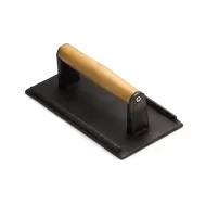 Tablecraft Iron Meat Grill Press/Weight 8.25x4.25in - pack size 1