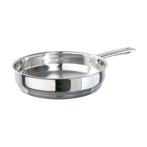 Prepara Frying Pan Light Duty Stainless Steel 28cm dia - pack size 1