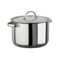 Prepara Stewpan Light Duty Stainless Steel 5ltr 24cm With Lid - pack size 1