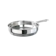 Prepara Frying Pan Light Duty Stainless Steel 24cm dia - pack size 1