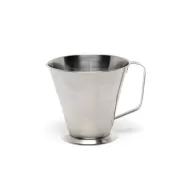 Genware Graduated Jug 1/2ltr Stainless Steel - pack size 1
