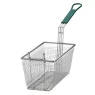 Fry Basket Green Vinyl Handle - pack size 1