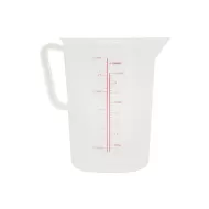 Sunnex Clear Plastic Measuring Jug 3ltr - pack size 1