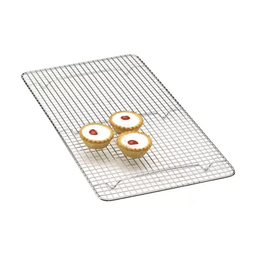 KitchenCraft Chrome Plated Oblong Cake Cooling Tray 45x26cm - pack size 1