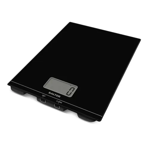 Salter Aquatronic Platform Kitchen Scale Black 5kgx1g - pack size 1