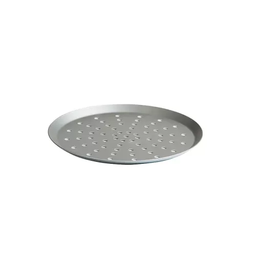 Thin Crust Pizza Pan 7in Perforated Aluminium - pack size 1