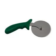 Pizza Cutter Green Handle Stainless Steel Blade 5in - pack size 1