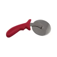 Pizza Cutter Red Handle Stainless Steel Blade 5in - pack size 1