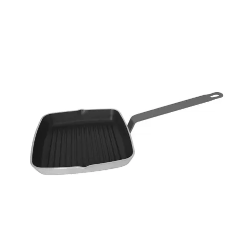 Prepara Square Ribbed Skillet Non Stick Teflon Plus Coating 24cm - pack size 1