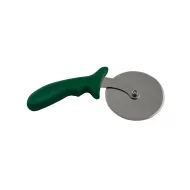 Pizza Cutter Green Handle Stainless Steel Blade 4in - pack size 1