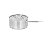 Prepara Heavy Duty Saucepan 18cm Stainless Steel With Long Handle - pack size 1