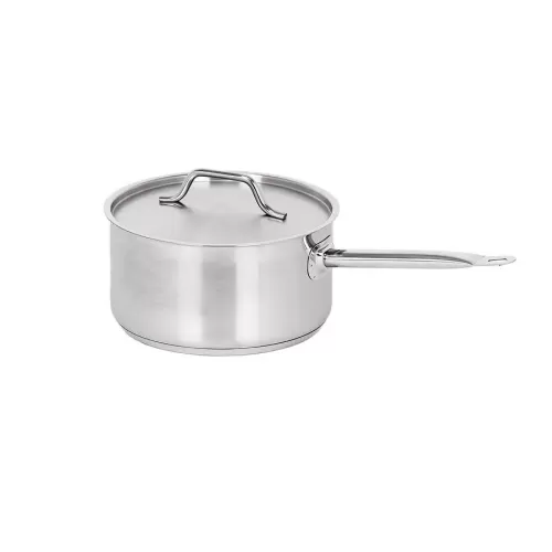 Prepara Heavy Duty Saucepan 28cm Stainless Steel With Long Handle - pack size 1
