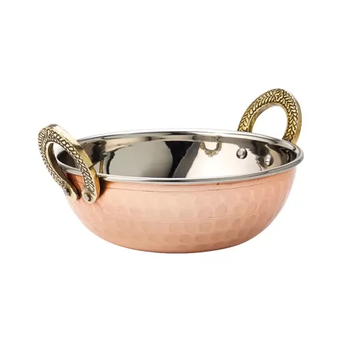 Copper Kadai Dish 5.25