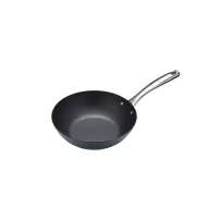 MasterClass Induction Ready Non-Stick Carbon Steel Wok 26cm - pack size 1