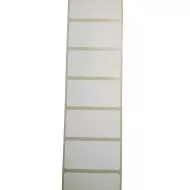 White Plain Seal Labels 50.8x25.4mm - pack size 1