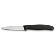 Victorinox Parer Serrated Black Handle 8cm - pack size 1