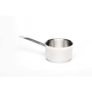 Genware Saucepan Stainless Steel 14cm Dia 1.1ltr No Lid - pack size 1