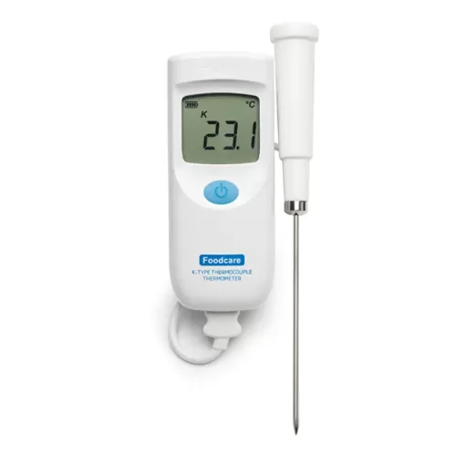 Hanna High Temperature Waterproof K-Type Thermometer &Probe - pack size 1