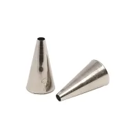 Matfer Bourgeat Plain Piping Tube Set Of 2 Stainless Steel - pack size 1