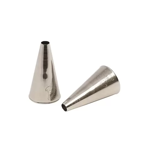 Matfer Bourgeat Plain Piping Tube Set Of 2 Stainless Steel - pack size 1