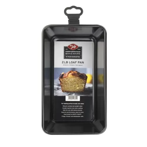Tal Performance 2lb Loaf Tin Carbon Non Stick Steel 246x145x70mm - pack size 1