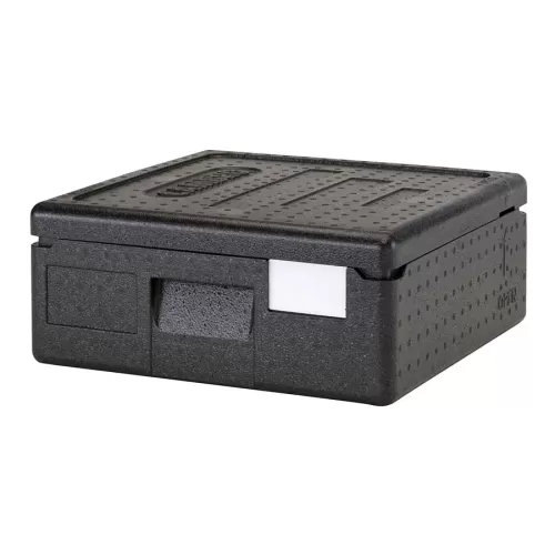 Cambro Go Box Pizza Carrier Holds 2 Pizzas Black Polypropylene - pack size 1