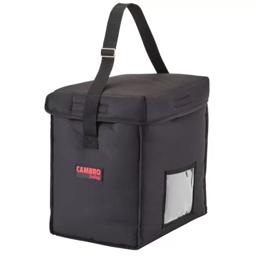Cambro Go Bag Top Loading Black Nylon Small 230x330x330mm - pack size 1