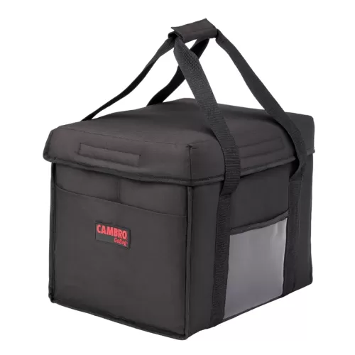 Cambro Go Bag Top Loading Black Nylon Medium 305x380x305mm - pack size 1