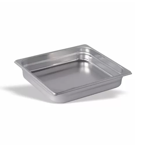 Pujadas Pan 2/3 Gastronorm 18/10 Stainless Steel 65mm - pack size 1