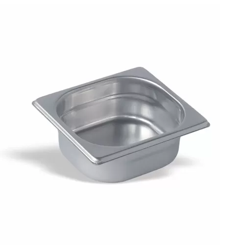 Pujadas Pan 1/6 Gastronorm 18/10 Stainless Steel 150mm - pack size 1