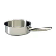 Matfer Bourgeat Excellence Saute Pan Stainless Steel No Lid 24cm - pack size 1