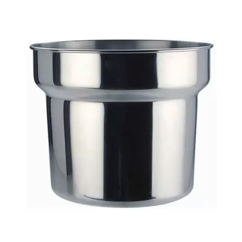 Genware Bain Marie Pot 4.2ltr Stainless Steel - pack size 1