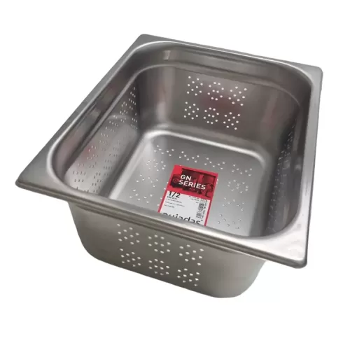 Pujadas 100mm Deep 1/3 Stainless Steel Perforated Gastronorm - pack size 1