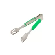 GenWare Green Plastic Handle Buffet Tongs - pack size 1