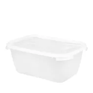 Wham Cuisine Rectangular Food Box Clear Plastic 6ltr - pack size 1