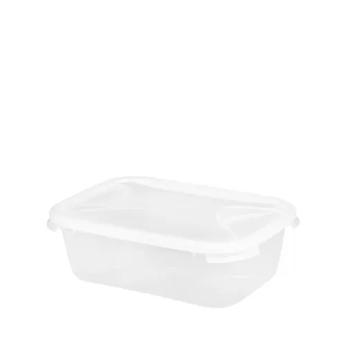 Wham Cuisine Rectangular Food Box Clear Plastic 2.7ltr - pack size 1
