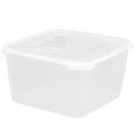 Wham Cuisine Large Square Food Box Clear Plastic 15ltr - pack size 1
