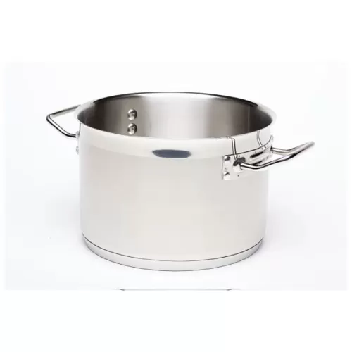 Genware Stewpan 18/4 Stainless Steel 20x14cm 4.4ltr - pack size 1