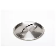 Genware Stewpan 18/4 Stainless Steel Lid 20cm - pack size 1