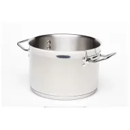 Genware Stewpan 18/4 Stainless Steel 28x18cm 11.1ltr - pack size 1