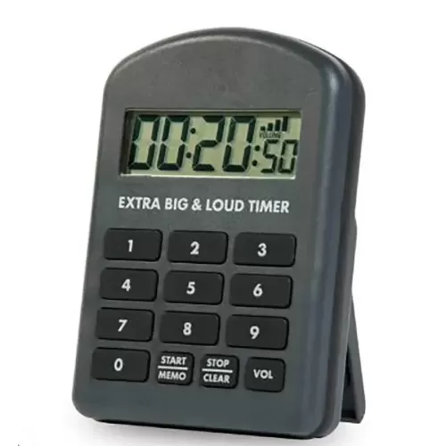 ETI Water Resistant Extra Big & Loud Timer - pack size 1